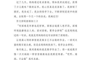 自闭症女孩的成长之路（困境中的坚持与努力）