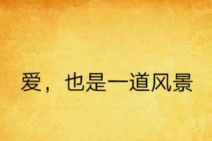 追寻风景（一段关于坚持的故事）